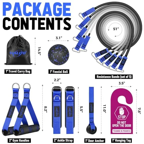 WALITO Resistance Bands Set Review: Home Workout Bands image 3