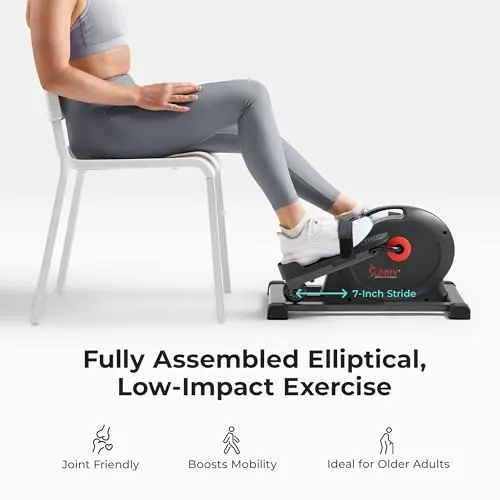 Sunny Health & Fitness Under Desk Elliptical Review image 2