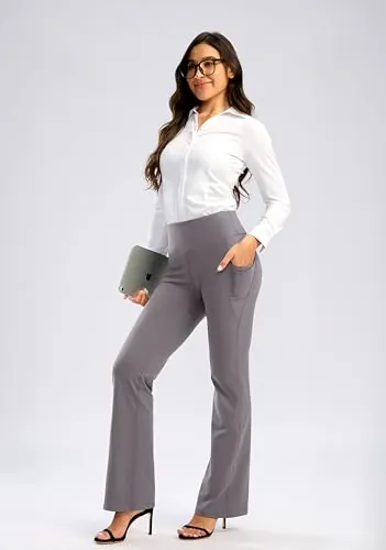 G Gradual Bootcut Yoga Pants Review: Women's Flare Workout Pants image 3