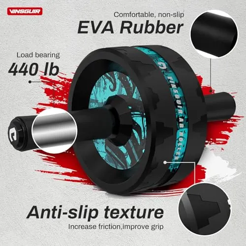 VINSGUIR Ab Roller Review: Dual-Wheel Core Trainer image 6