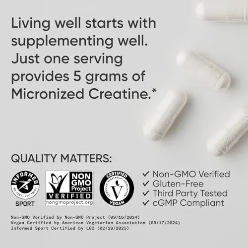 Sports Research Creatine Monohydrate Capsules Review image 4