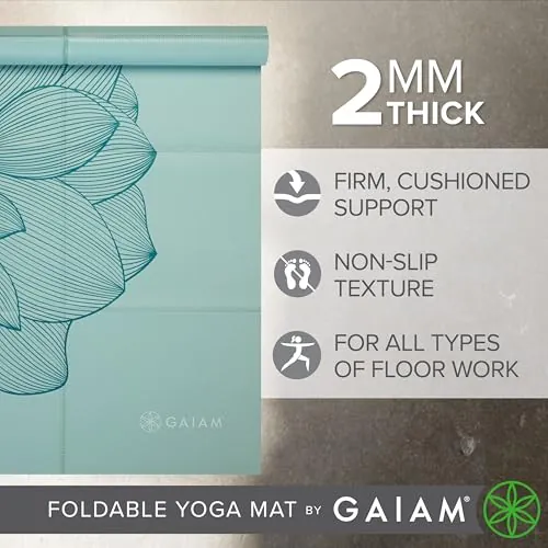 Gaiam Foldable Yoga Mat Review: Travel Mat Analysis image 5