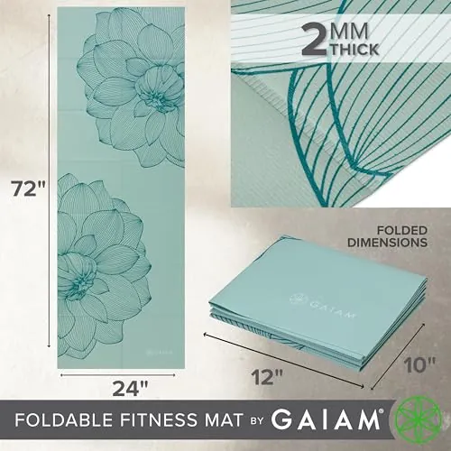 Gaiam Foldable Yoga Mat Review: Travel Mat Analysis image 6