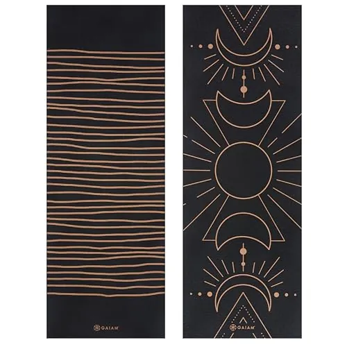 Gaiam Premium Print Reversible Yoga Mat Review image 2