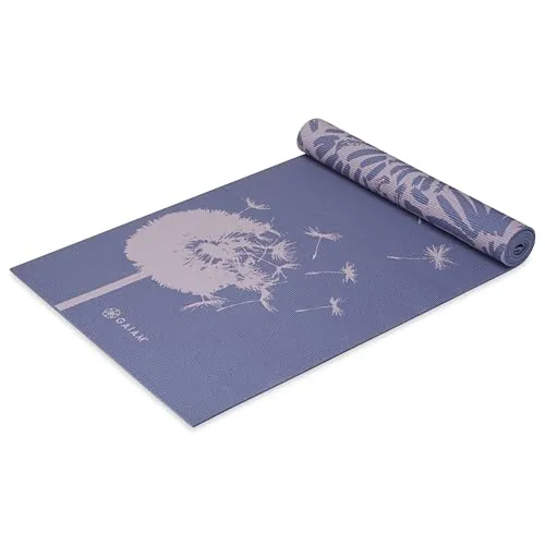 Gaiam Yoga Mat Review: 6mm Reversible Yoga Mat Analysis