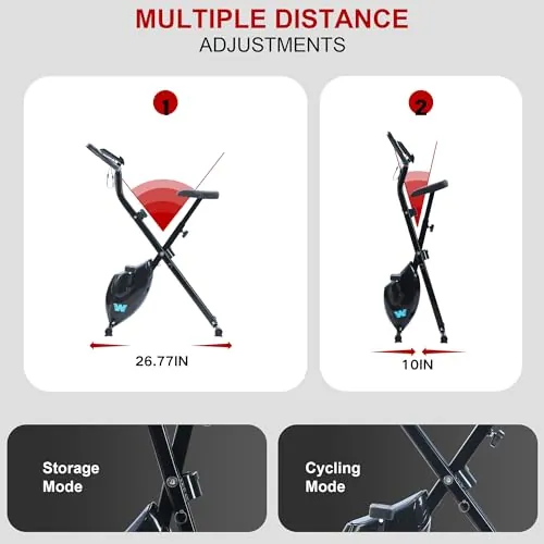 BARWING Foldable Exercise Bike Review image 6