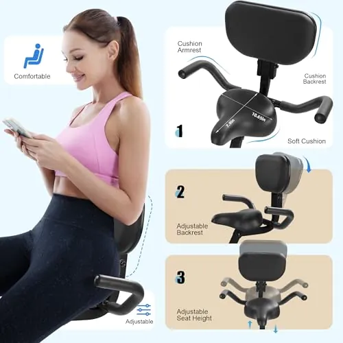 BARWING Exercise Bike Review: Foldable Home Cardio Bike image 5