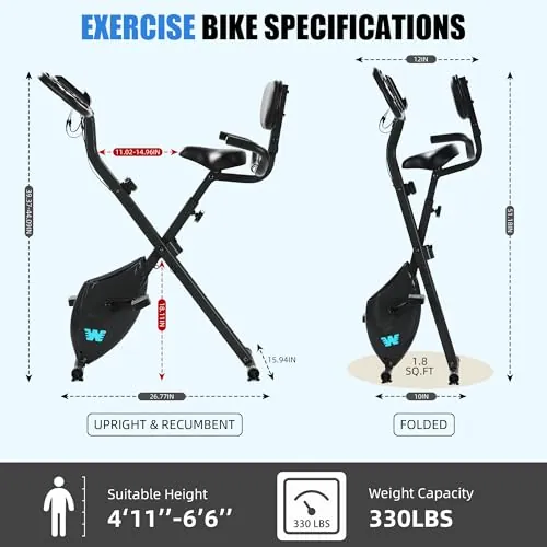 BARWING Exercise Bike Review: Foldable Home Cardio Bike image 6