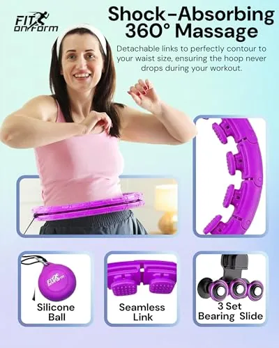 FIT ON FORM Infinity Weighted Hula Hoop Review image 2