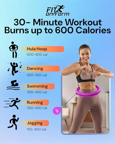 FIT ON FORM Infinity Weighted Hula Hoop Review image 3