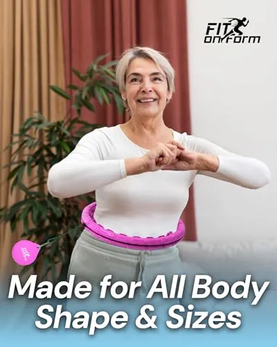 FIT ON FORM Infinity Weighted Hula Hoop Review image 4