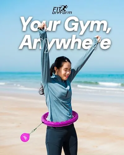 FIT ON FORM Infinity Weighted Hula Hoop Review image 5