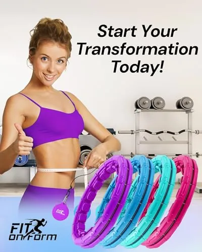 FIT ON FORM Infinity Weighted Hula Hoop Review image 6