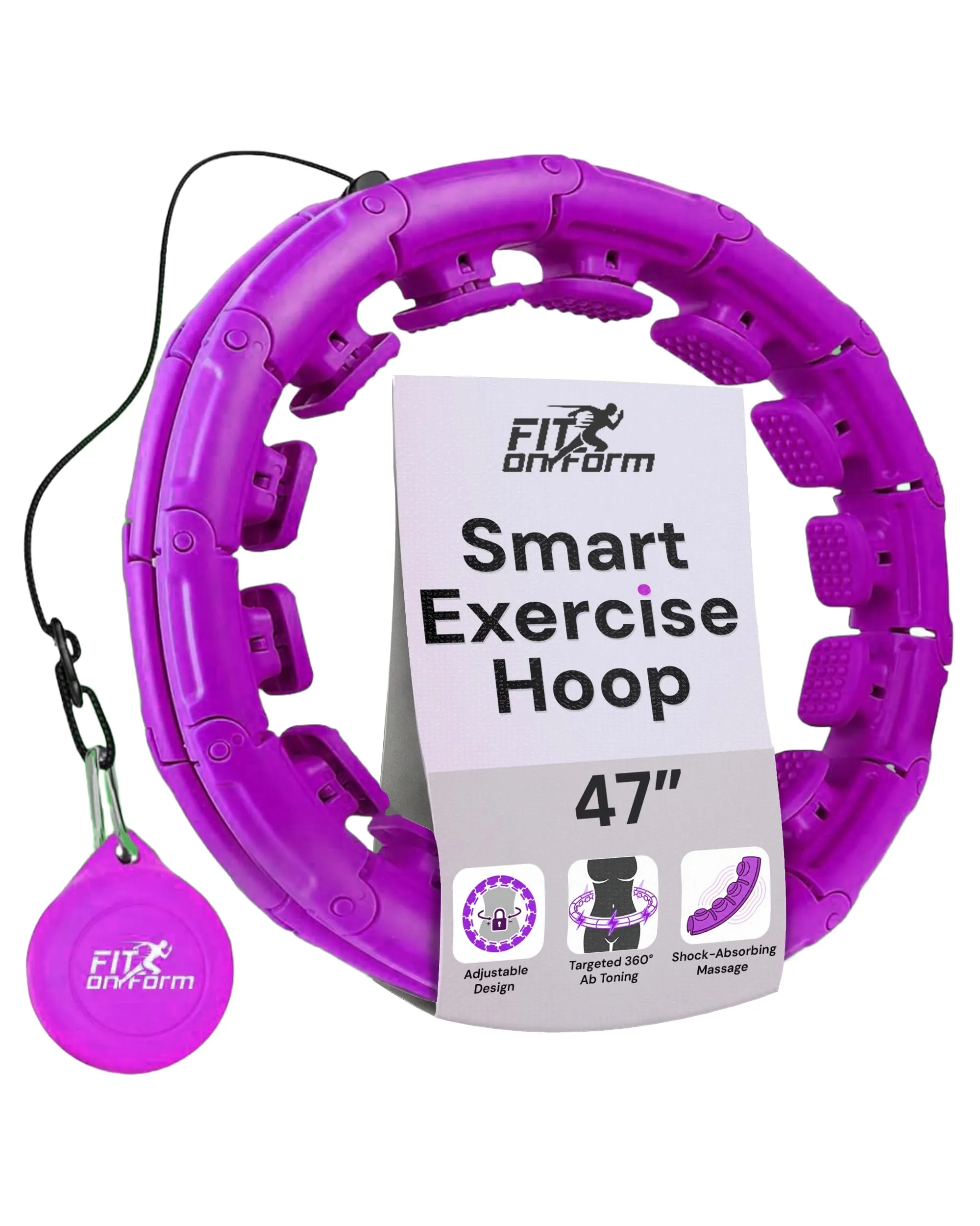 FIT ON FORM Infinity Weighted Hula Hoop Review image 8
