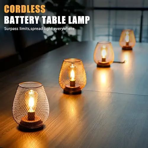 JHY DESIGN Metal Cage LED Lantern Set Review image 2