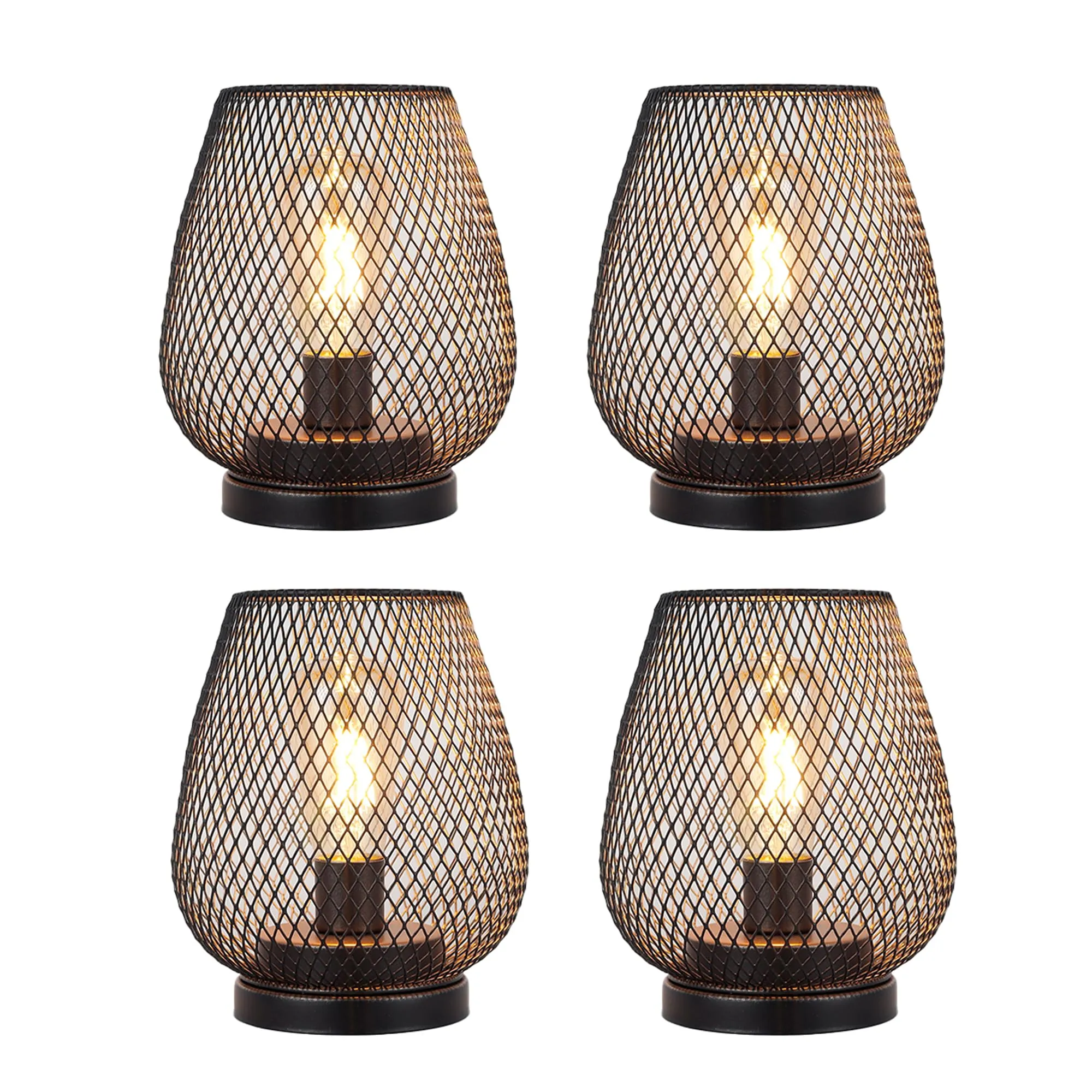 JHY DESIGN Metal Cage LED Lantern Set Review image 8