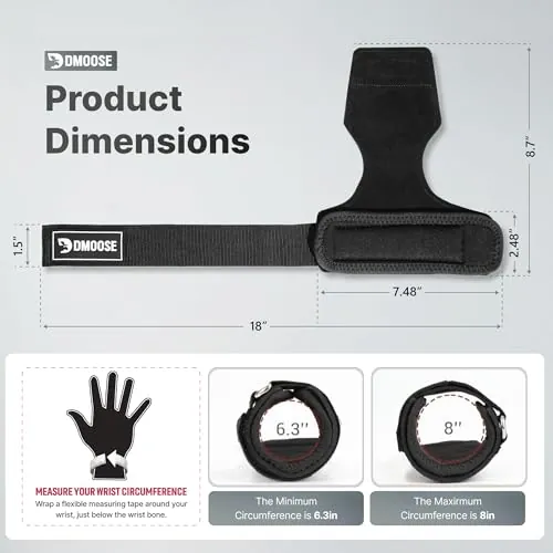 DMoose Fitness Weight Lifting Hooks Review image 4