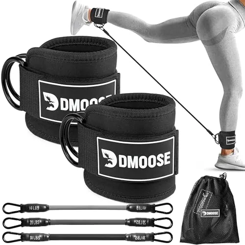 DMoose Fitness Ankle Strap Review: Cable Machin...