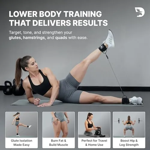 DMoose Fitness Ankle Strap Review: Cable Machine Cuff image 3
