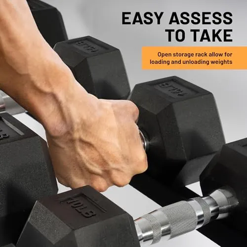 Fitvids 550 lb Dumbbell Set Review: Home Gym Rack image 6