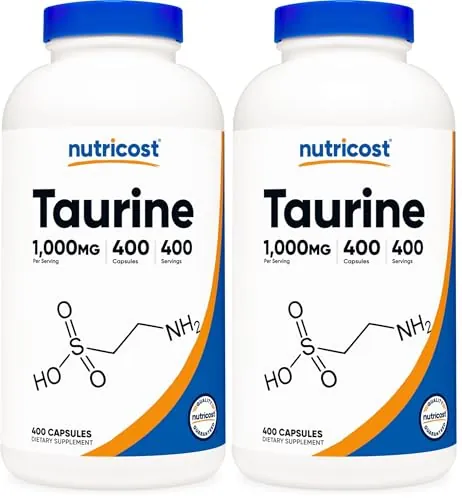 Nutricost Taurine 1000mg Review: Taurine Capsules