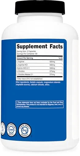 Nutricost Nitric Oxide Booster Review: Capsule Pump Supplement image 5