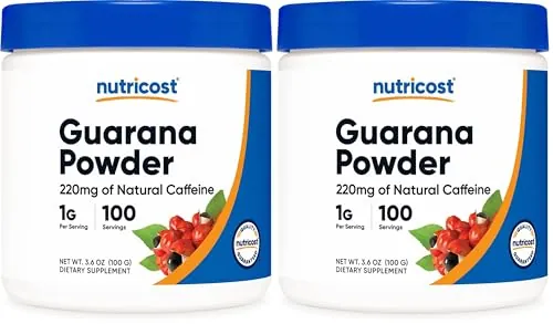 Nutricost Guarana Extract Powder Review: Caffeine Supplement