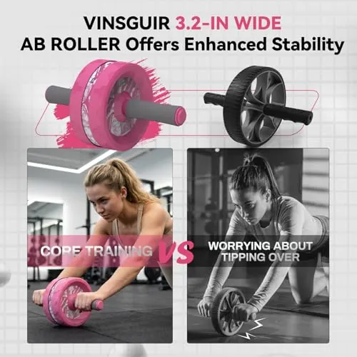 VINSGUIR Ab Roller Wheel Review: Home Core Trainer image 2