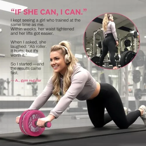VINSGUIR Ab Roller Wheel Review: Home Core Trainer image 4