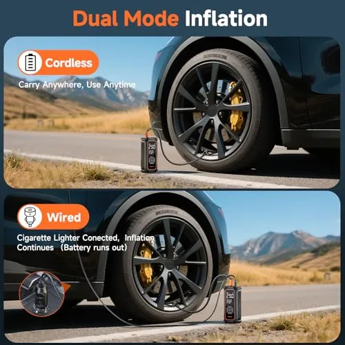 OlarHike Cordless Tire Inflator Review: Portable Air Pump image 7