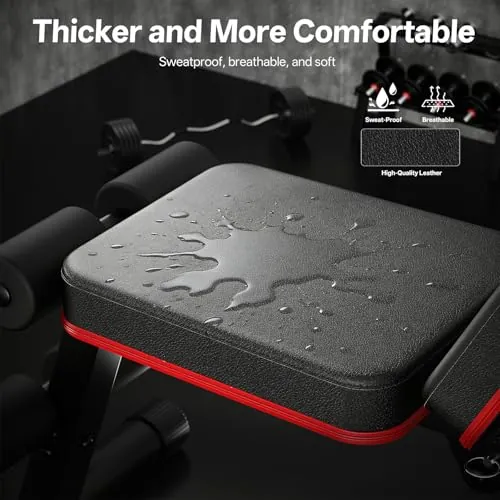 PASYOU Adjustable Weight Bench Review: Foldable Home Bench image 5