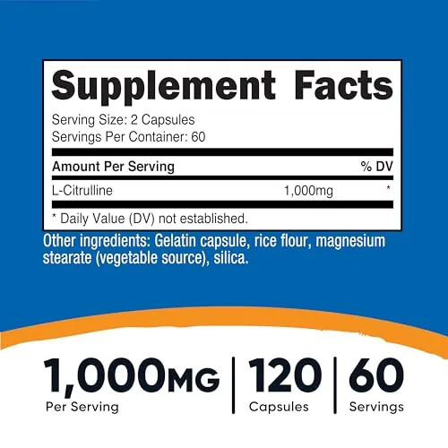 Nutricost L-Citrulline Capsules Review image 2