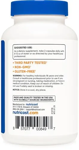 Nutricost L-Citrulline Capsules Review image 4