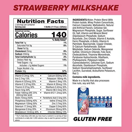 Pure Protein Strawberry Protein Shake Review image 2